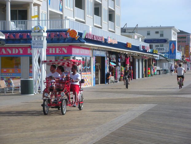 Year Round Boardwalk Bikes Rides