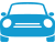 Icon depicting the front of a car