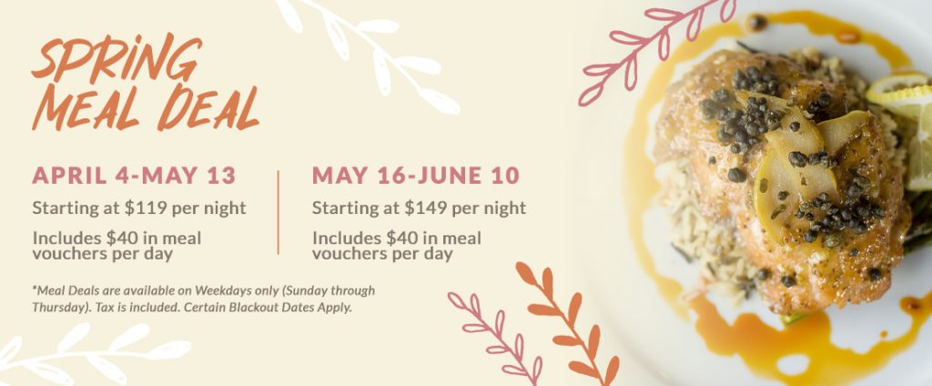 Howard Johnson Oceanfront Plaza Spring Meal Deal
