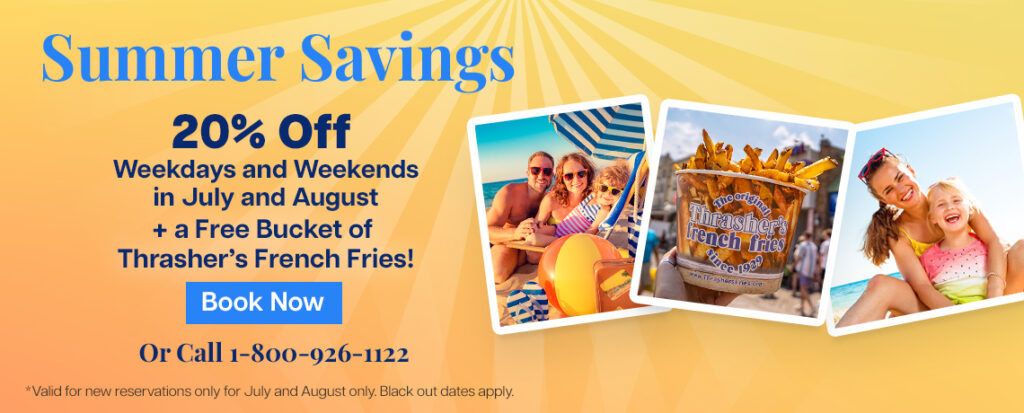 Summer Savings 20% Off Weekdays and Weekends